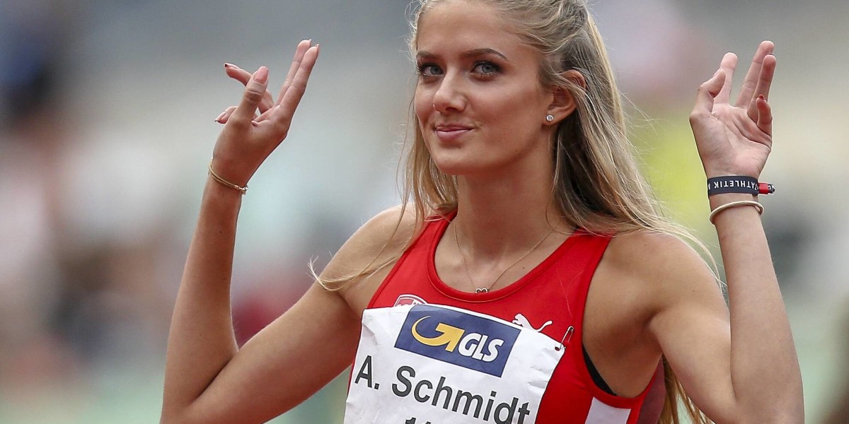 Немецкая спортсменка Katharina Bauer 