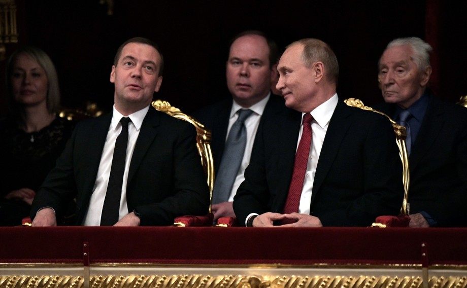 Путин на новогоднем приеме в Большом театре посмотрел старого доброго «Щелкунчика»