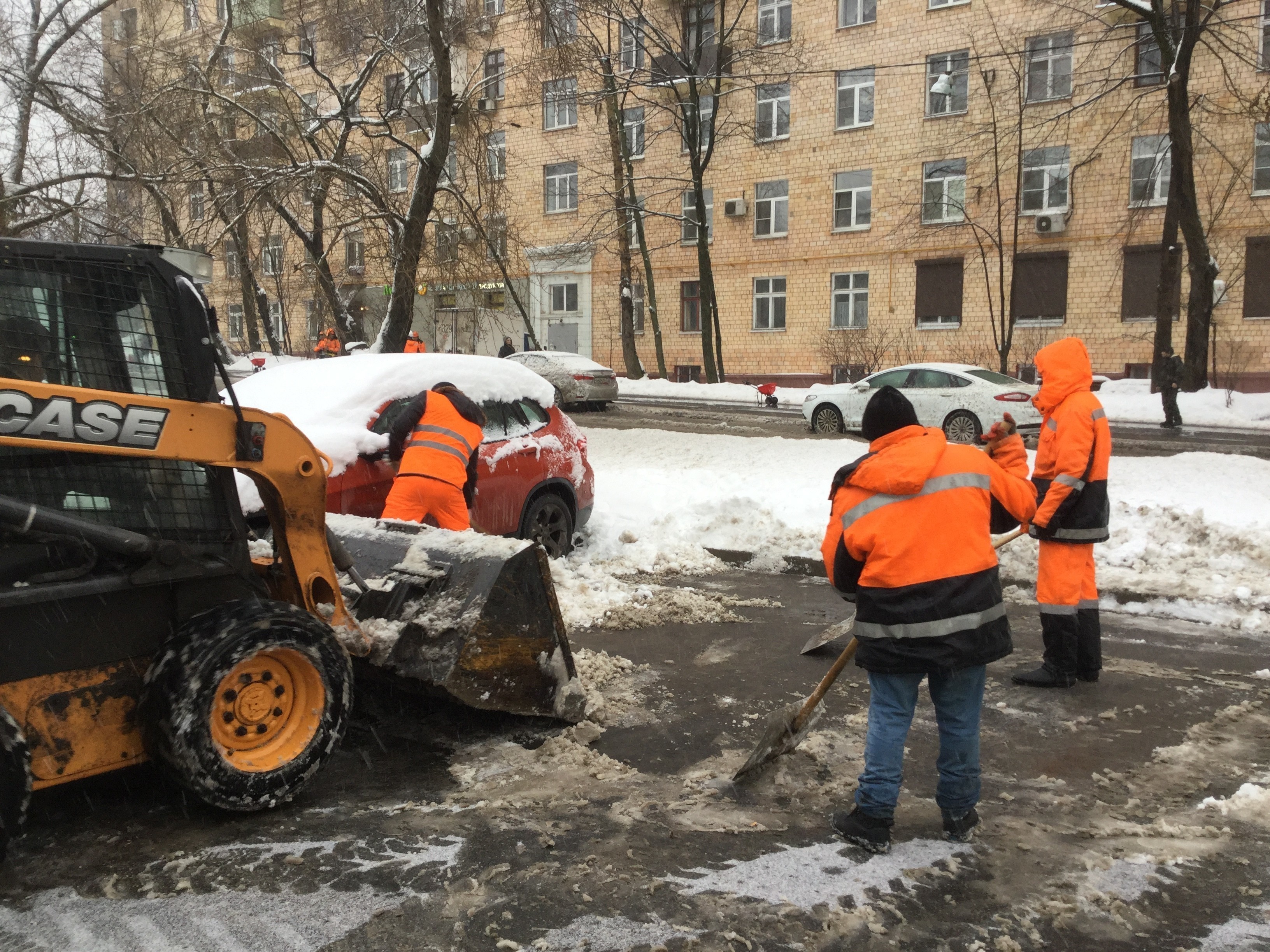 Очистка москвы. Московский реагент. Чистим улицы Москвы.