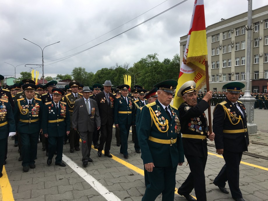 Парад Победы во Владикавказе стал одним из самых масштабных