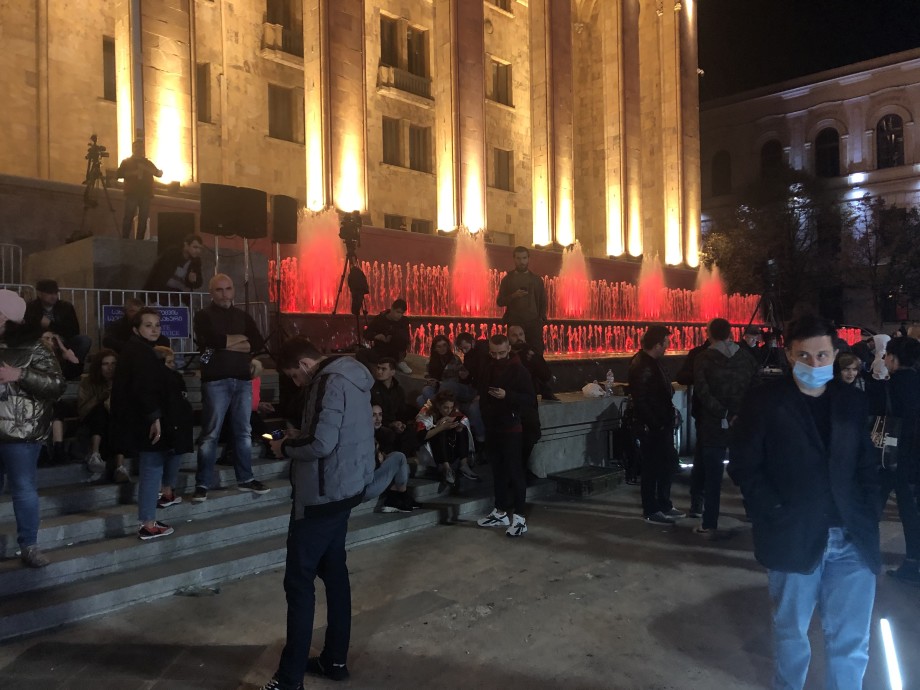 В Грузии недовольная итогами выборов оппозиция готовится к широкомасштабной акции