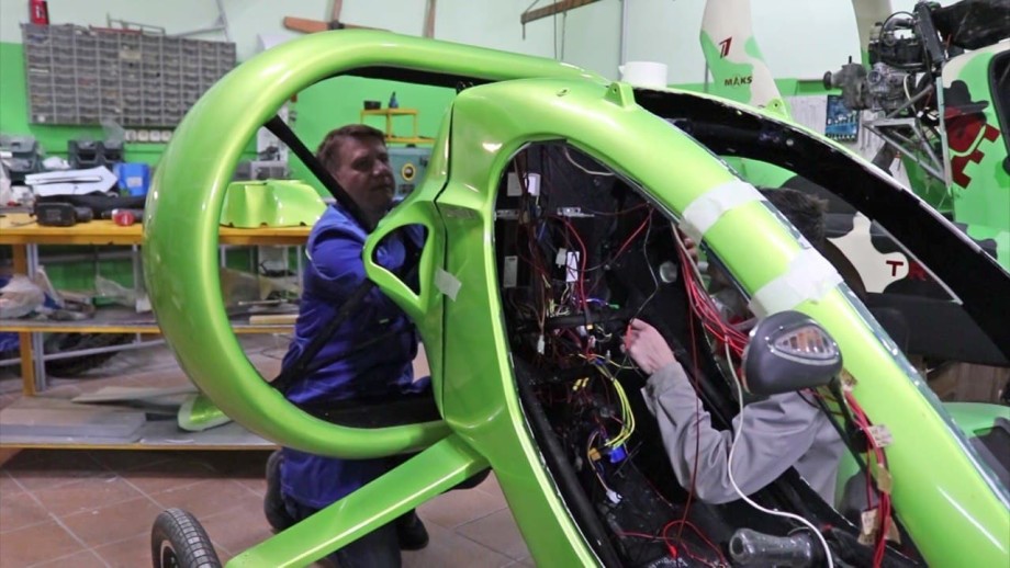 Ставропольский изобретатель подарил «Авиасалону» свой «Бегалет» в честь 15-летия МАКС