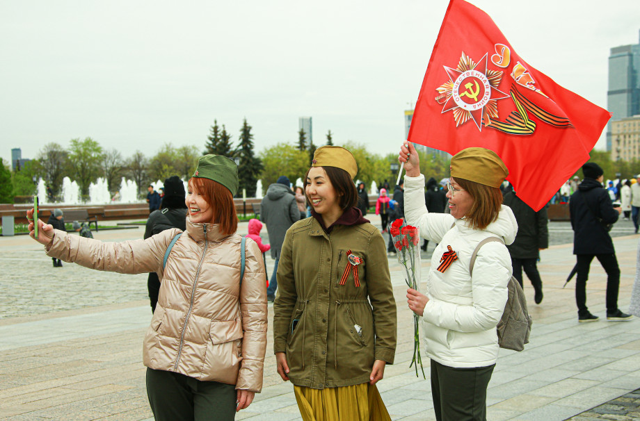 «Память сердца»: «МИР» проводит в Москве акцию ко Дню Победы