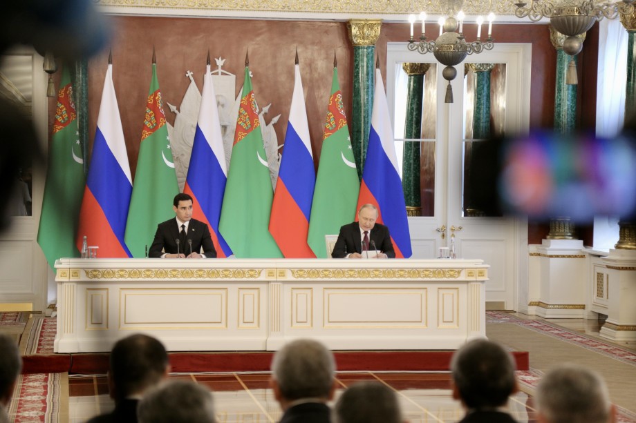 Сердар Бердымухамедов отметил успешное сотрудничество с российскими регионами