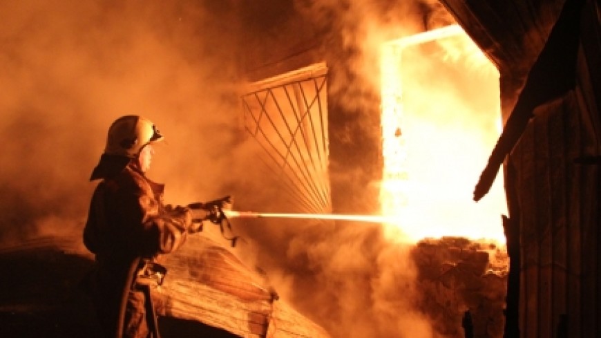 Пожар на складе полипропиленовых труб в Подмосковье потушен