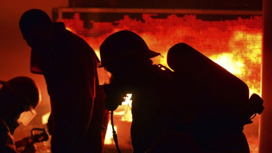 Фото: Chief John Edwards, &quot;Минобороны США&quot;:http://www.defense.gov/, пожарные сша, пожар, пожарные