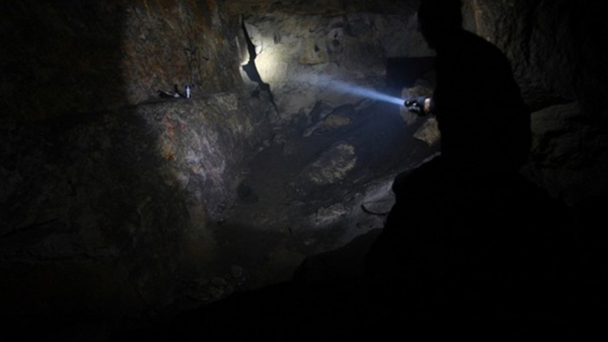 Источник: Елена Андреева, &quot;«Мир 24»&quot;:http://mir24.tv/, шахта, пещера