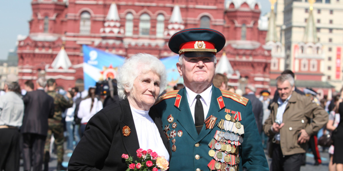 Фото ветеранов на красной площади