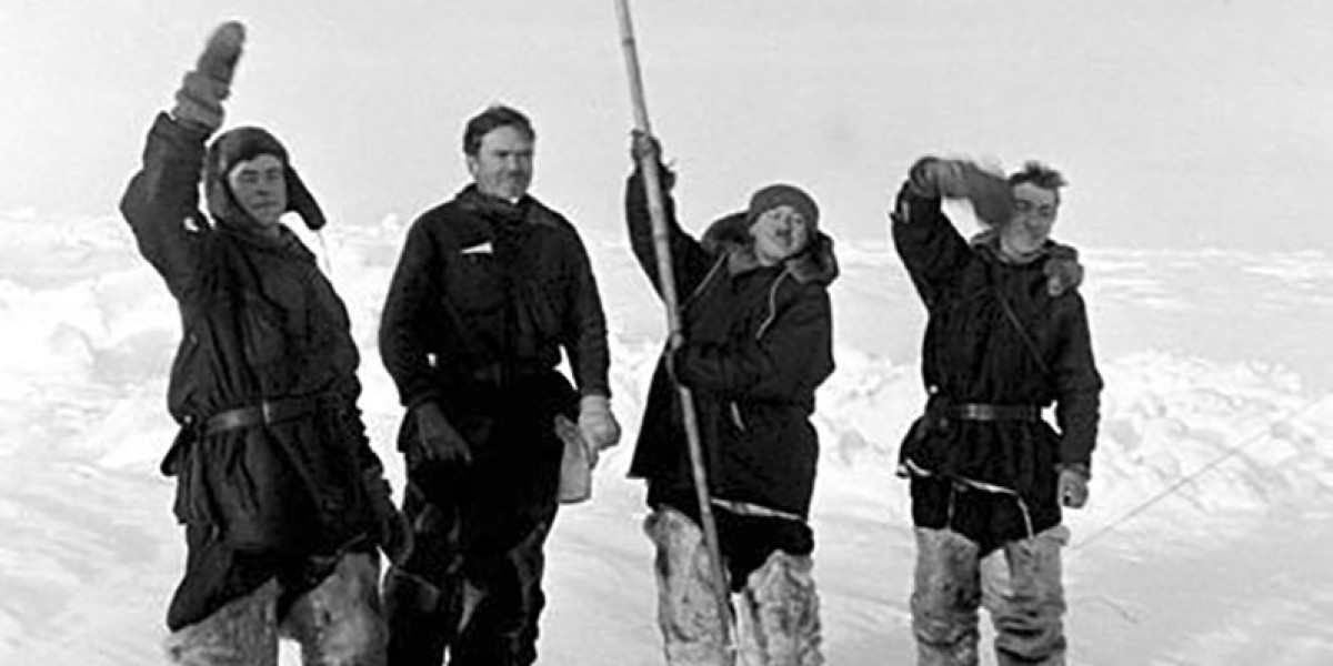 Первая Экспедиция дрейфующей станции Северный полюс 1. «Полярники» (1961). Папанинцы. Знаменитые экспедиции