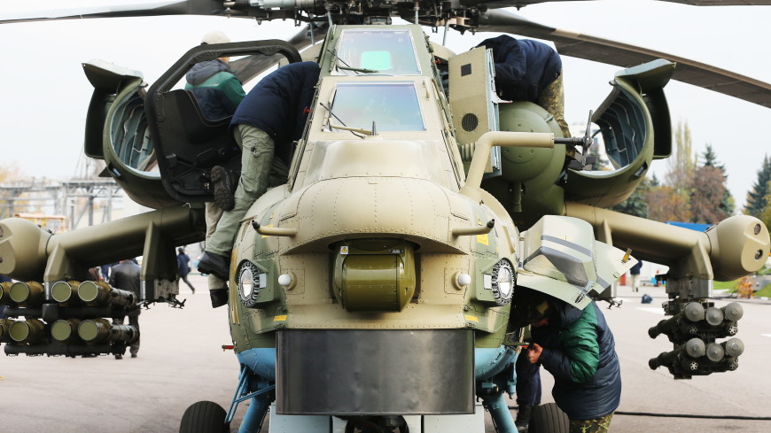 «Беркуты» пересядут на новые вертолеты Ми-28НМ