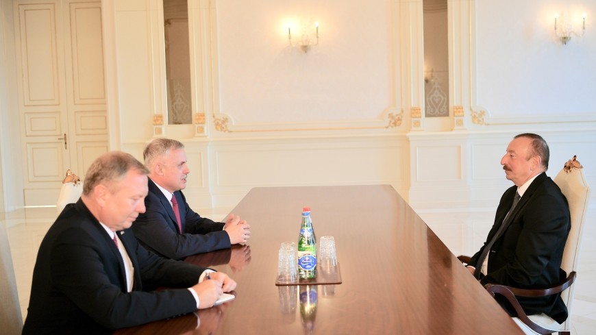 Алиев и глава Совбеза Беларуси обсудили безопасность и экономику