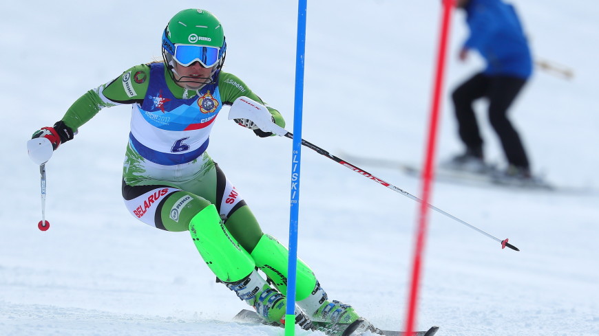 ЧР по горным лыжам: белоруска Мария Шканова – лучшая в слаломе