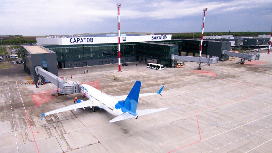 Новый саратовский аэропорт «Гагарин» принял первый рейс