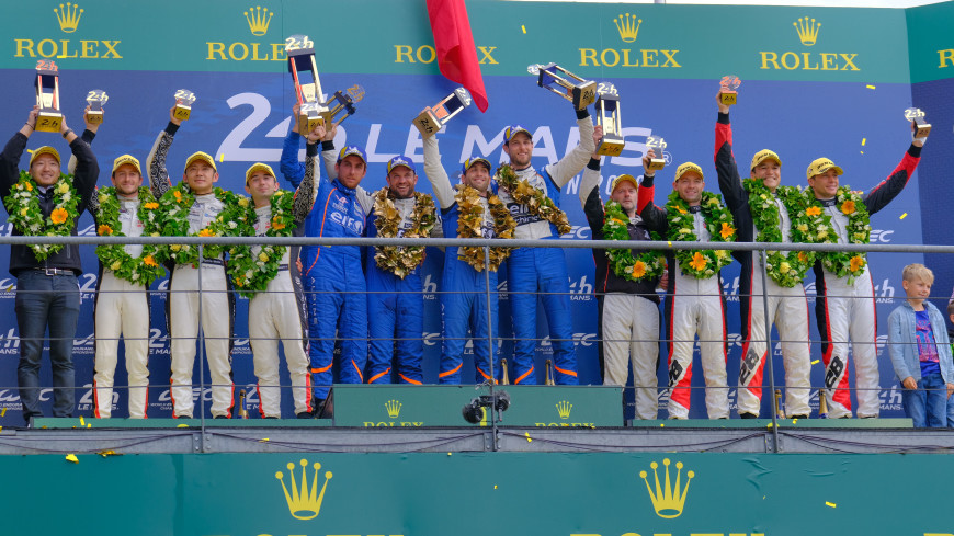 Российские гонщики взяли бронзу «24 часов Ле-Мана»