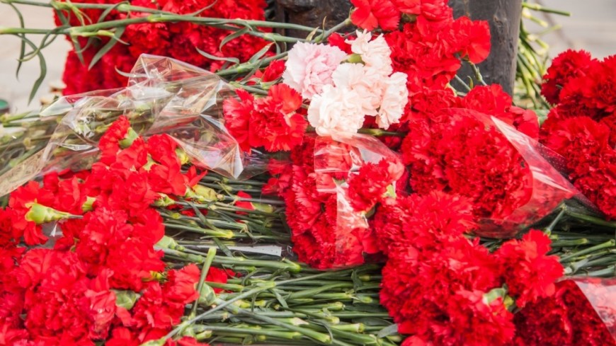 В Москве прошел вечер памяти «Питер, мы с тобой». ,траур, акция, цветы, ,траур, акция, цветы, 