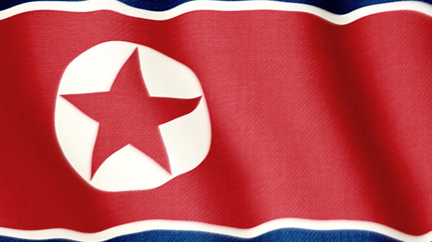 флаг Северной Кореи, северная корея