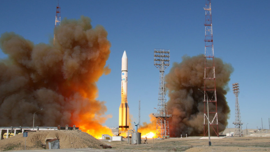 Фото: &quot;РОСКОСМОС&quot;:http://www.federalspace.ru/, протон-м, байконур, космос, роскосмос, ракета, ракета-носитель