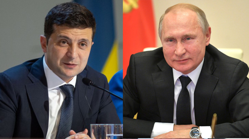 Путин и Зеленский обсудили поддержание прекращения огня в Донбассе