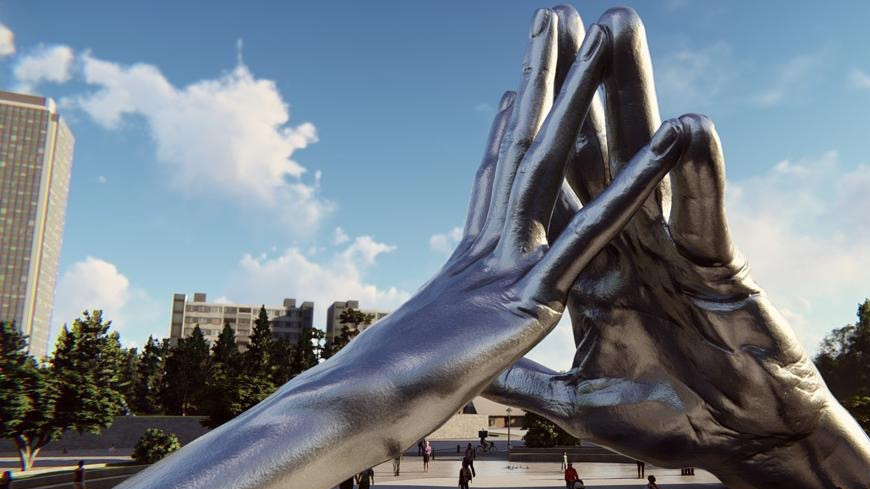 Символом Synergy Online Forum станет скульптура итальянского художника Куинна «Вместе»
