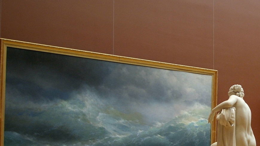 Картины Русского музея подмокли из-за протекающей крыши