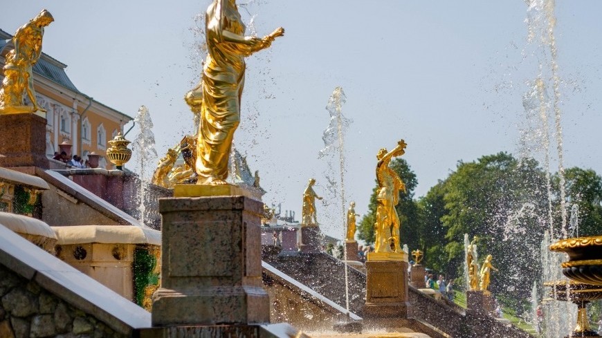 Фото: Марина Дыкун (МТРК «Мир») &quot;«Мир 24»&quot;:http://mir24.tv/, тритоны, санкт-петербург, питер, петергоф, парк, фонтан, фонтаны, морской канал