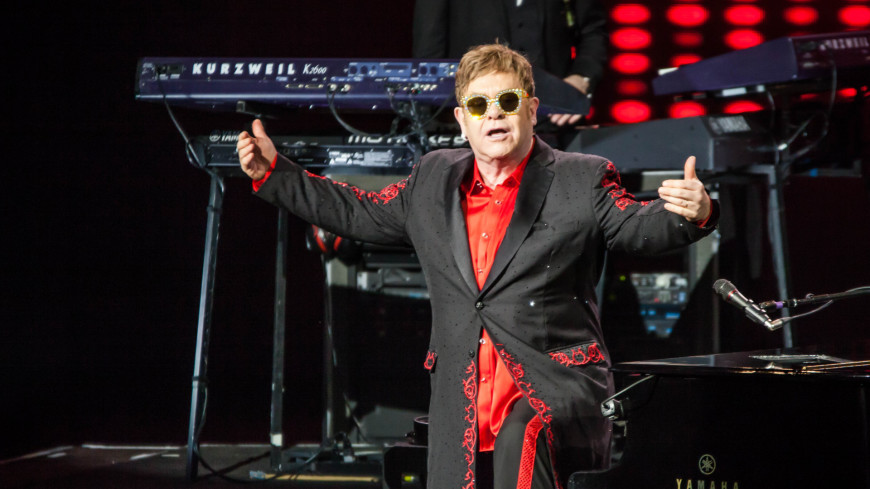 Элтон Джон выступил 14 декабря 2017 г. в Москве в рамках своего турне Wonderful Crazy Night