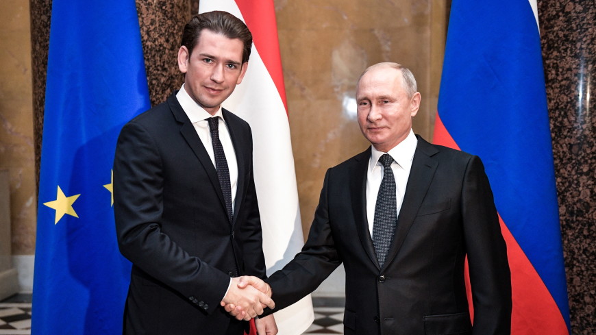 Путин обсудил с канцлером Австрии коронавирус, энергетику и борьбу с терроризмом