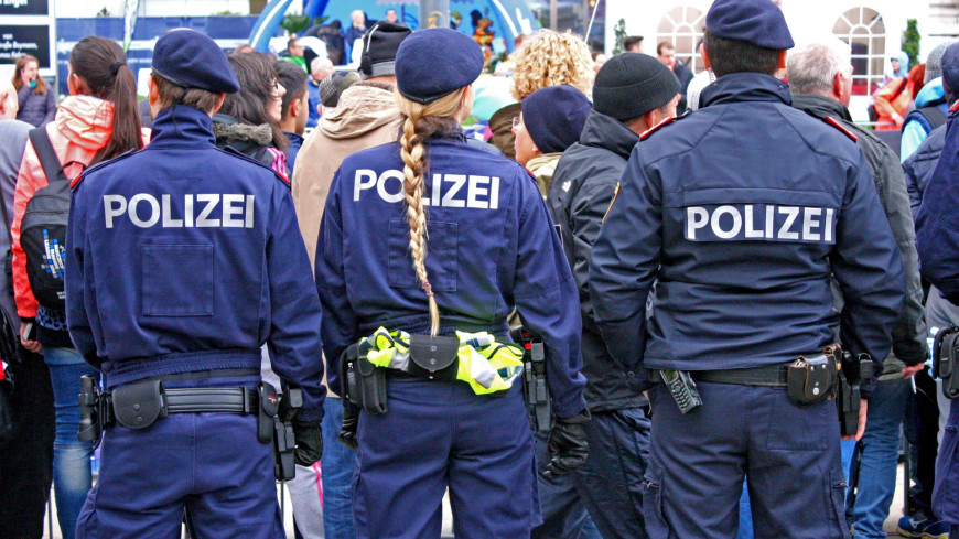 Фото: Эльвира Ислямова (МТРК «Мир») &quot;«Мир 24»&quot;:http://mir24.tv/, полиция австрии, австрия, вена, полиция