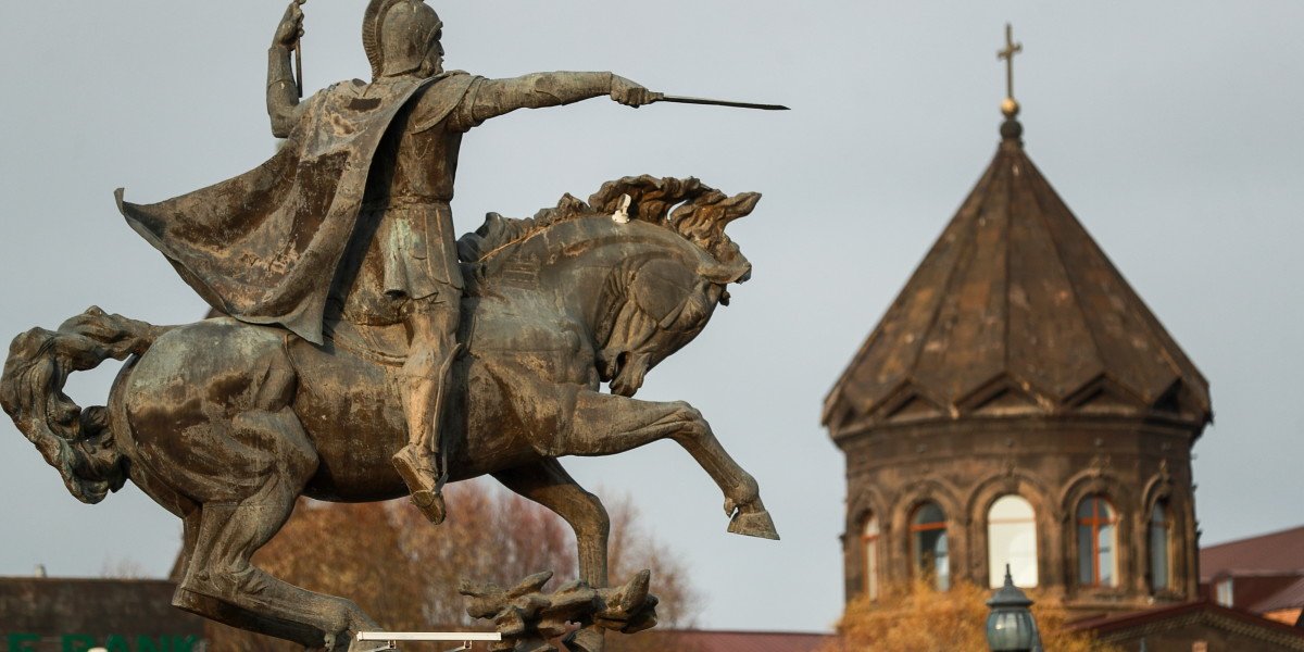 Храм в Гюмри в Армении