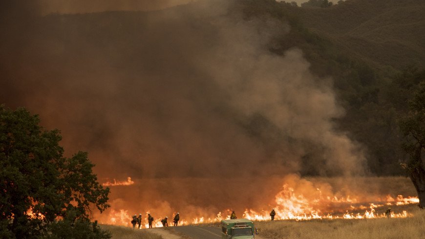 Канадский Ванкувер окутал густой смог от природных пожаров в США
