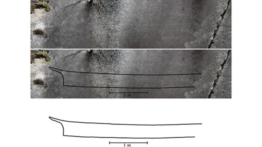В северной Норвегии нашли древнейший рисунок лодки