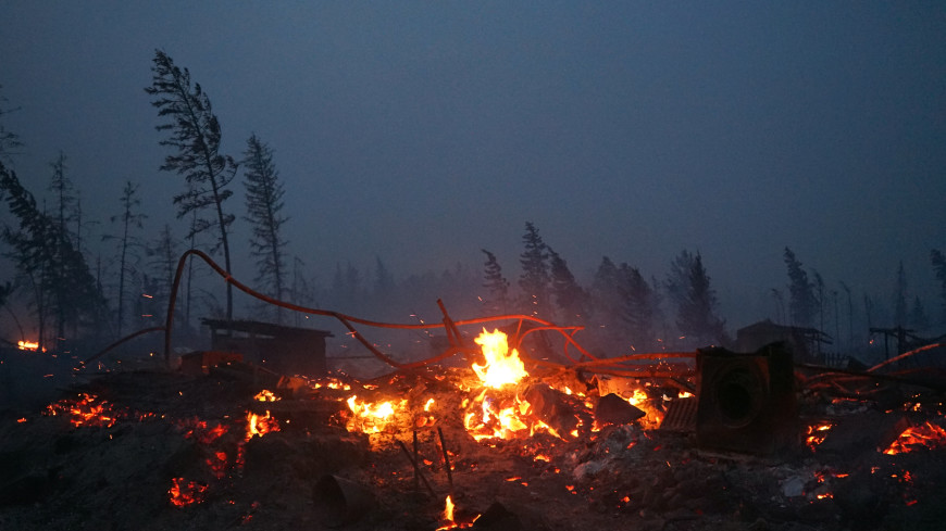 В Якутии из-за пожаров ввели режим ЧС регионального характера