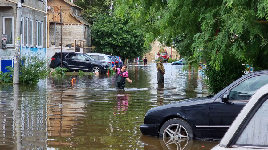Во власти циклона: из-за сильных дождей затопило Анапу, Новороссийск, Геленджик и Керчь