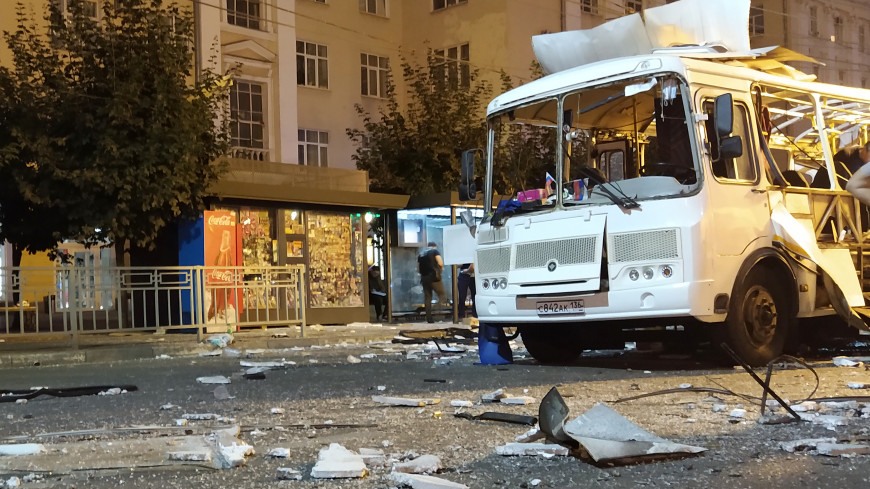Названа основная версия взрыва автобуса в Воронеже