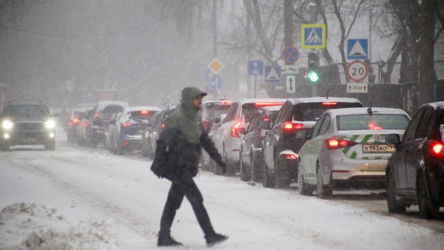 Дептранс рекомендовал москвичам отказаться от поездок на автомобиле из-за снегопада