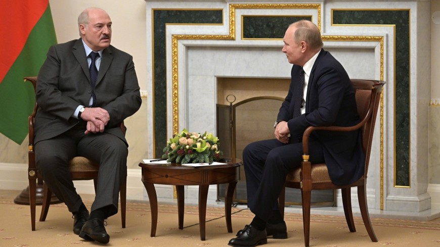 Лукашенко поблагодарил Путина за поддержку Беларуси