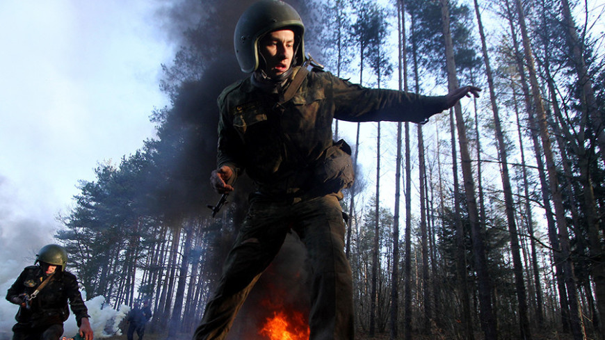 Фото: Виталий Залесский, &quot;«МИР 24»&quot;:http://mir24.tv/, учения, белорусские военные, военные, война, армия белоруссии, армия