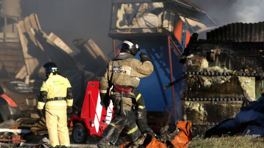 Открытое горение на АГЗС в Новосибирске ликвидировано