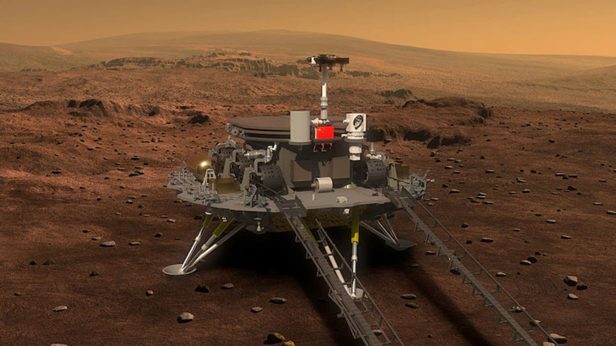 Китайский марсоход совершит посадку на Марс в ночь на субботу