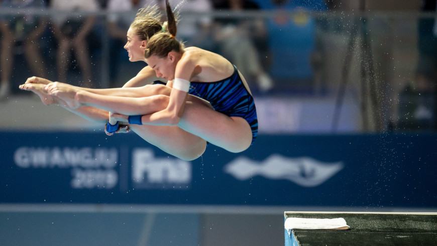 Российские прыгуньи в воду Беляева и Тимошинина выиграли золото ЧЕ в Будапеште