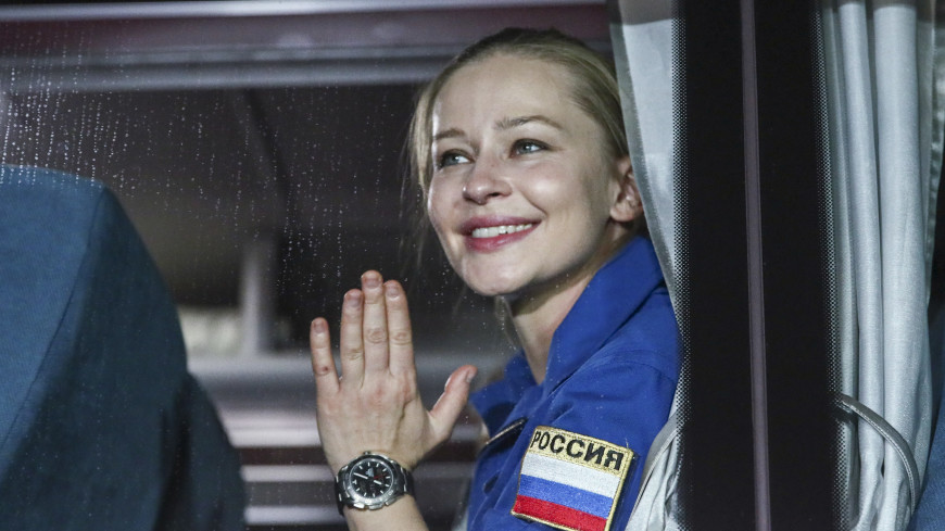 Актриса Юлия Пересильд поделилась кадрами, сделанными в космосе