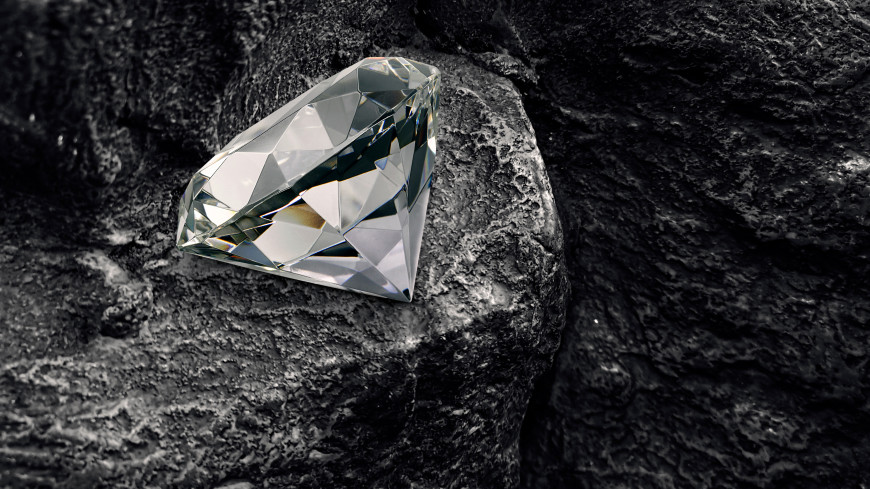 В алмазе из недр Земли нашли уникальный минерал