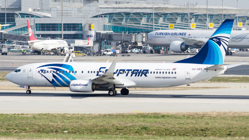 Летевший из Каира в Москву самолет благополучно приземлился в аэропорту вылета