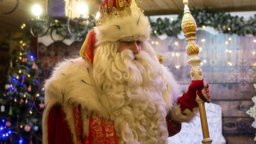 Дед Мороз в Великом Устюге привился от коронавируса