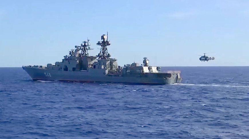 В Японском море начались российско-китайские учения «Морское взаимодействие – 2021»