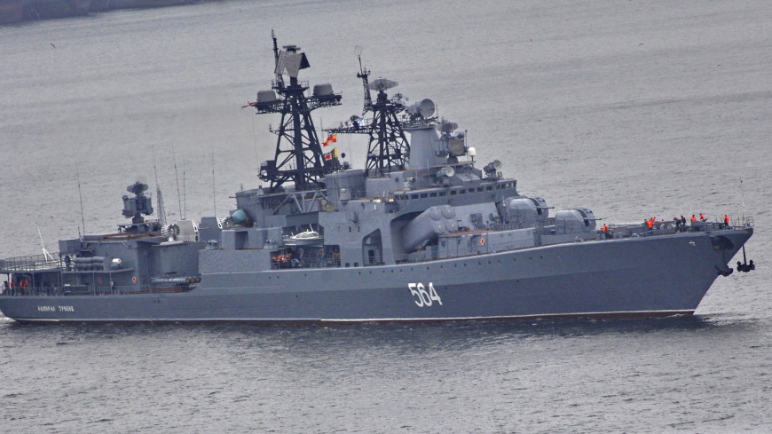 Корабль ВМФ России остановил попытку американского эсминца нарушить госграницу в Японском море