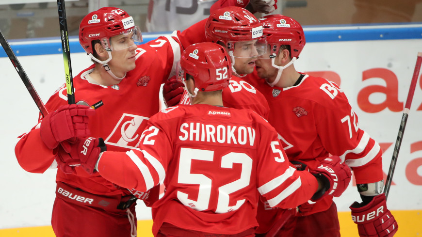 «Спартак» впервые с 2009-го трижды подряд победил на старте сезона КХЛ