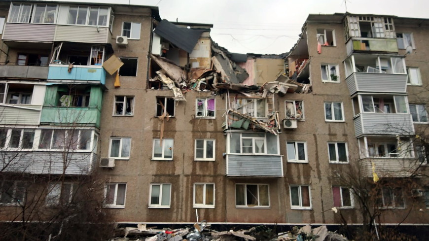 Воробьев: Восстановление дома в Ступине после взрыва газа может занять до восьми месяцев