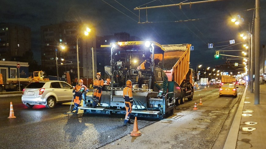 Городские службы приступили к ремонту дорог в Москве