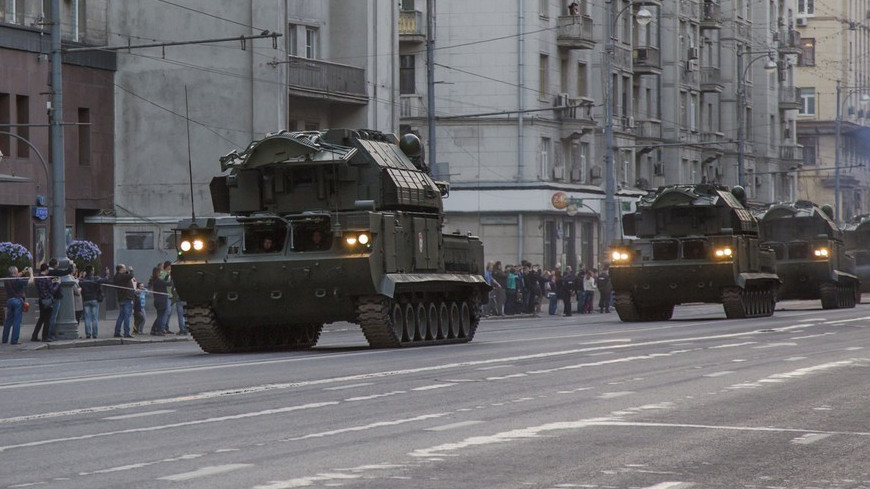 В центре Москвы 25 апреля ограничат движение в связи с подготовкой к параду Победы